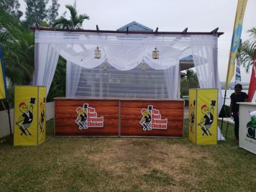 Back Drop Set Up day