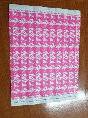 Flame Pink Pattern Bands
