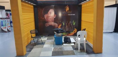 Lady Shelly Booth Set Up