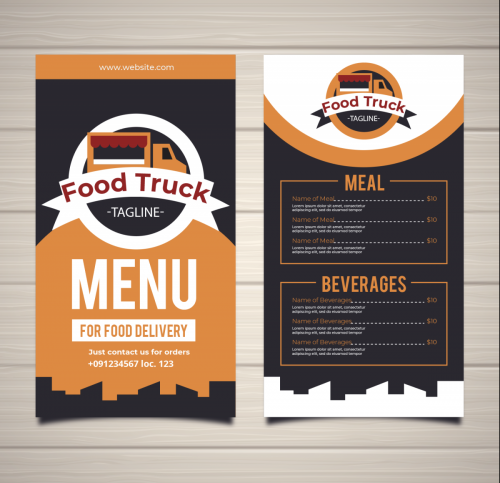 Menu Cards 1