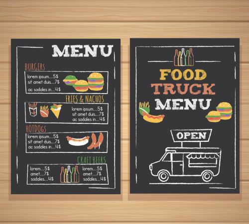 Menu Cards 3