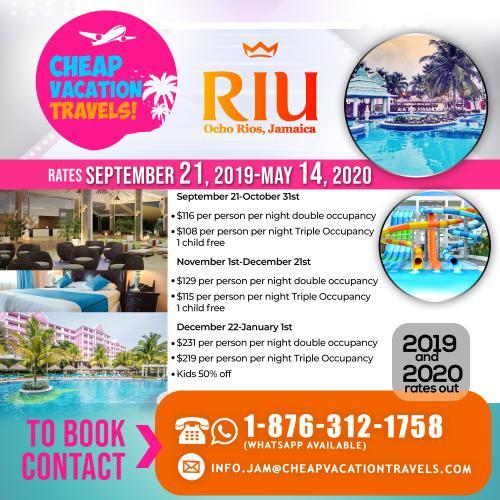 cheap vacations 4 x 4 2019 - 2020 Riu